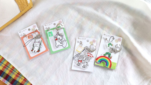 絵本のアクリルキーホルダー新入荷しました!