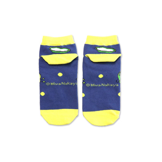 靴下 ジュニア/いっぱい【そらまめくんのベッド】【絵本のくつした】