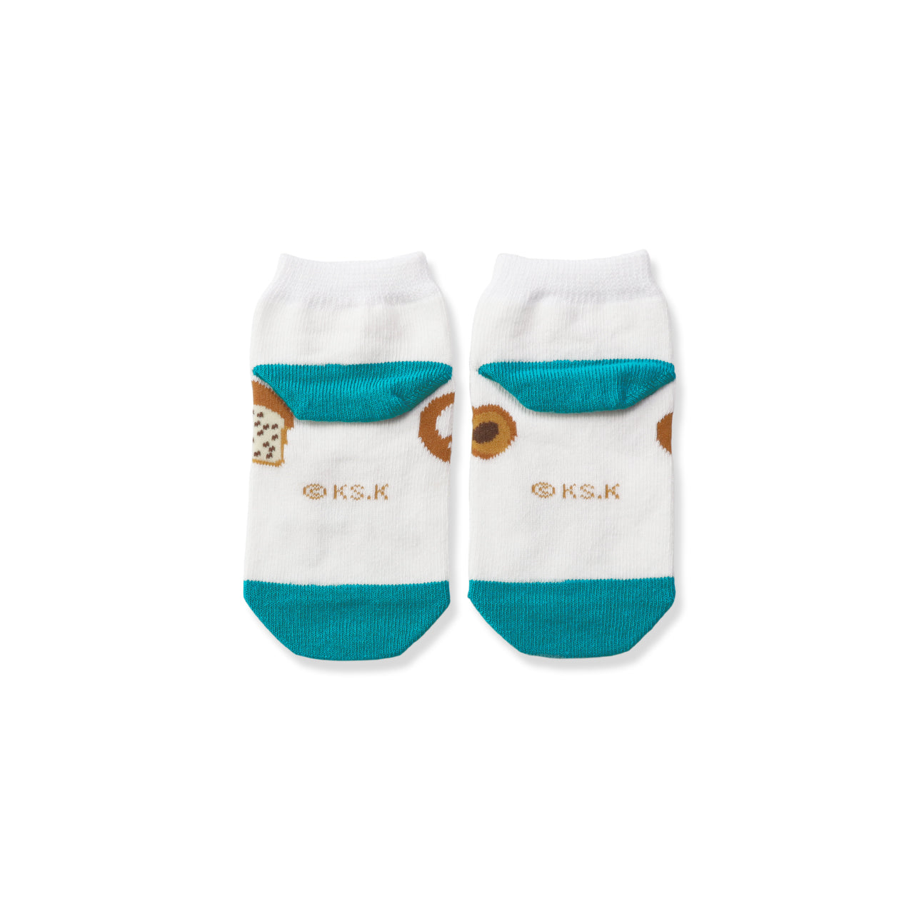 靴下 キッズ/パン ランダム【パンどろぼう】【絵本のくつした】