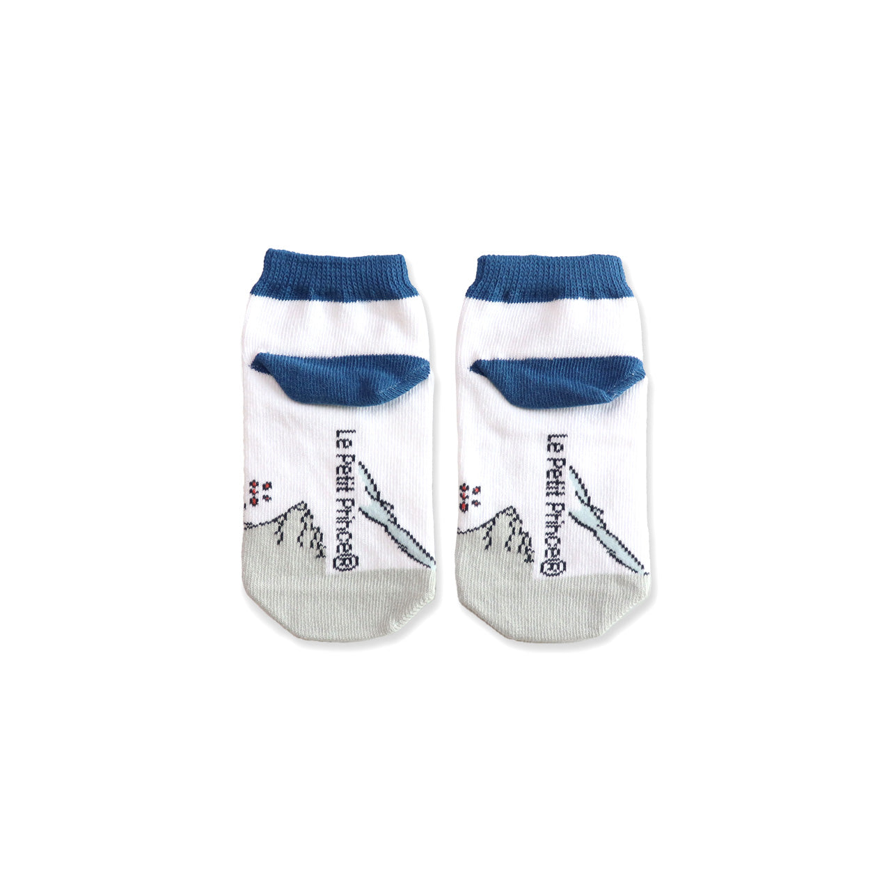 靴下 キッズ/ホワイト【星の王子さま】【絵本のくつした】