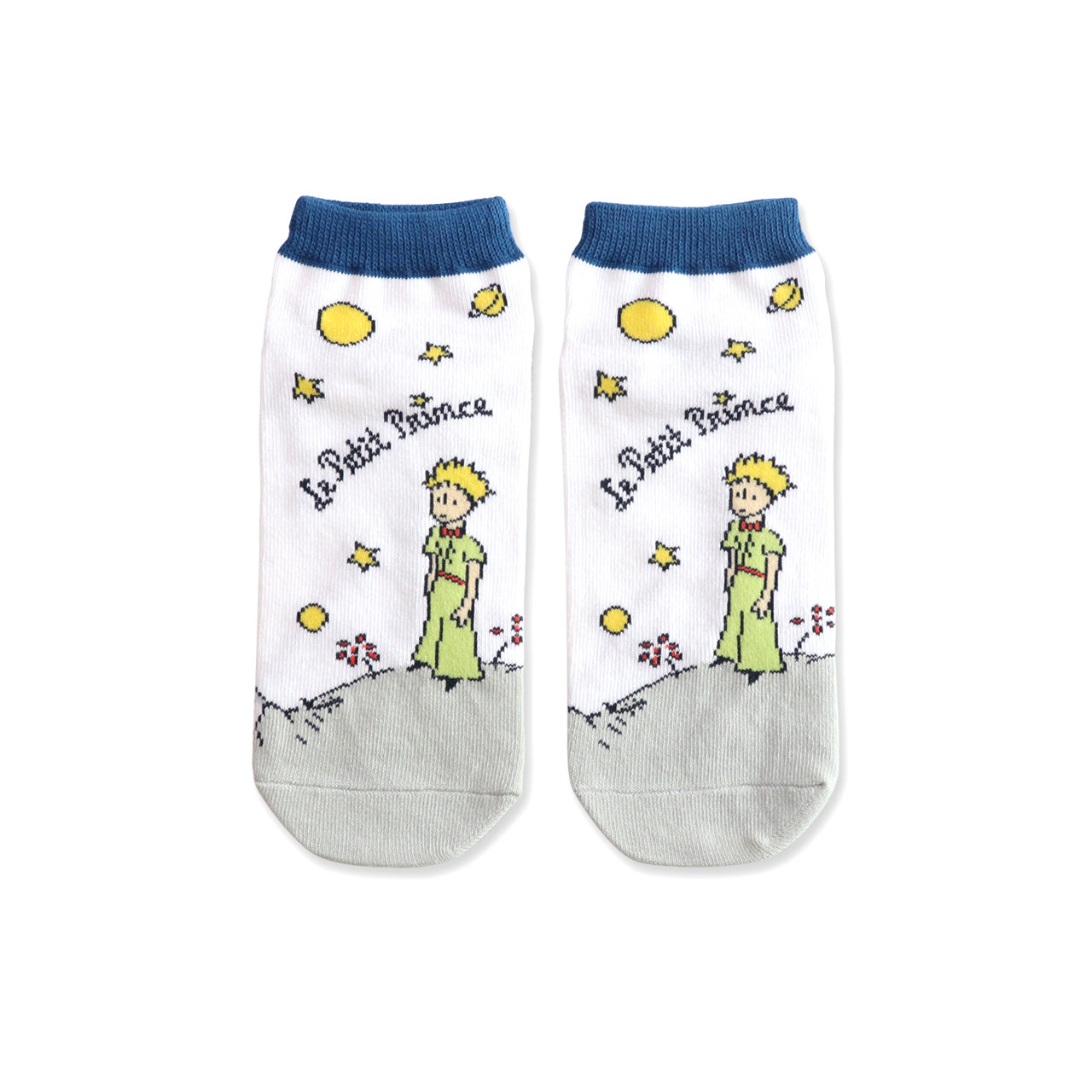 星屑さま専用 靴下とカチューシャ5点セット 靴下 レディース／ホワイト【星の王子さま】【絵本のくつした】 – 親子