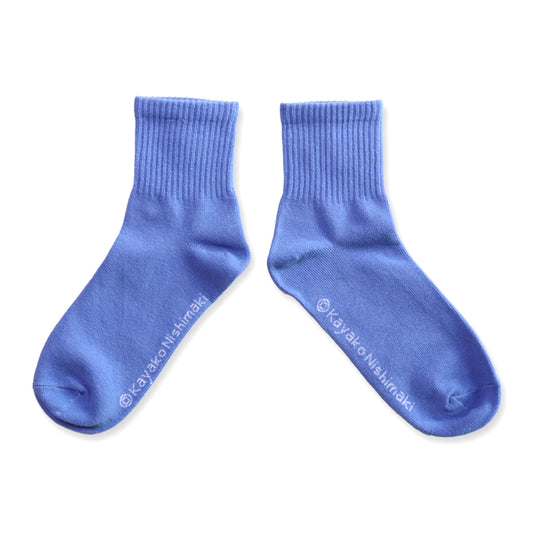 靴下 レディース/ナイトブルー ほしもよう【わたしのワンピース】【絵本のくつした】