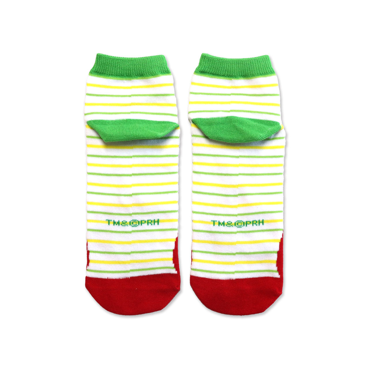 靴下 メンズ/ストライプ【はらぺこあおむし】【絵本のくつした】