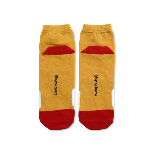 靴下 メンズ/赤いパンツ【しろくまのパンツ】【絵本のくつした】