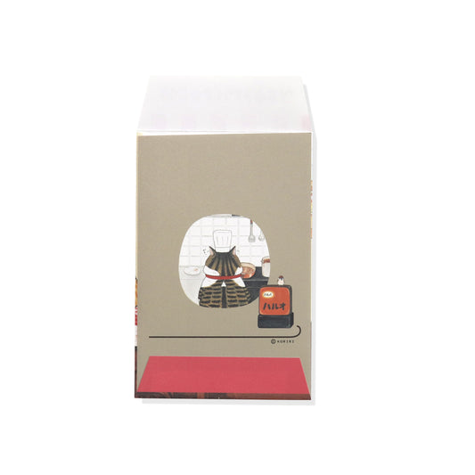 【絵本のぷちぶくろ】お食事【ねこのようしょくやさん】