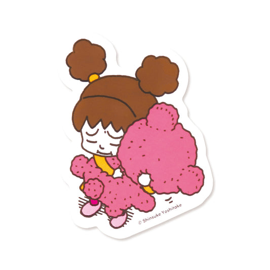 ステッカー だっこ ホワイト【ころべばいいのに】【絵本のステッカー】