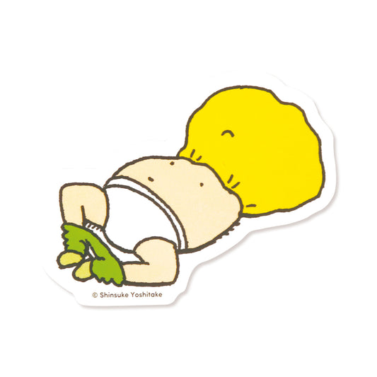 ステッカー ぬげない ホワイト【もう ぬげない】【絵本のステッカー】