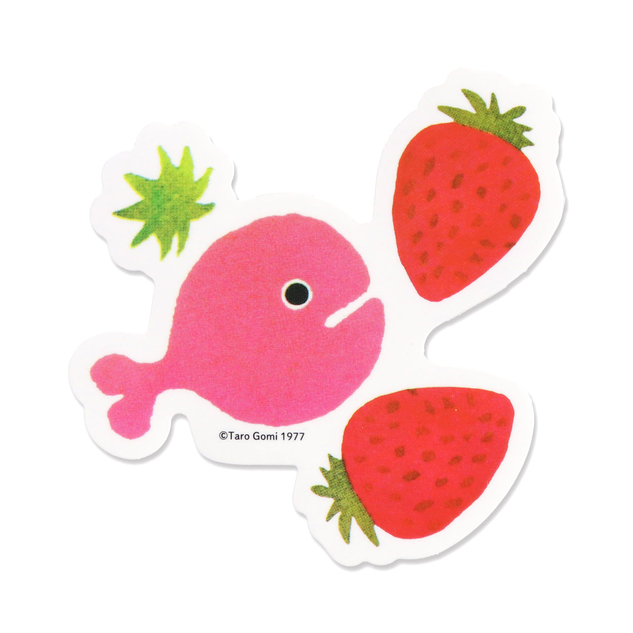 【きんぎょがにげた】ステッカー いちご【絵本のステッカー】