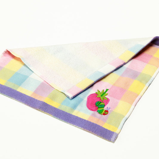 【絵本のタオル】あおむし PT チェック