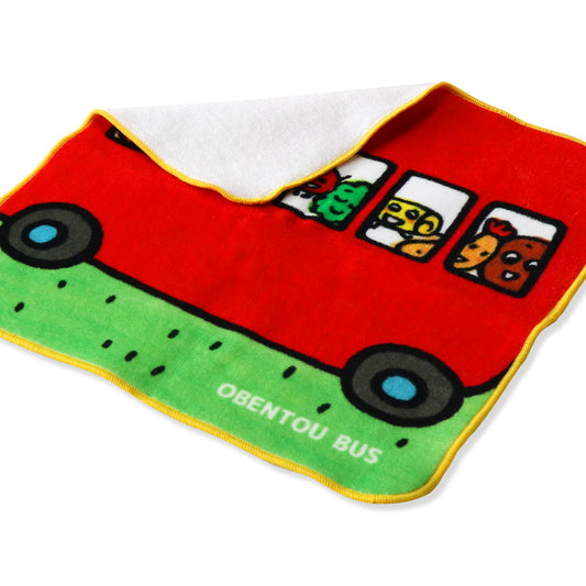 【絵本のタオル】おべんとうバス PT バスにのって