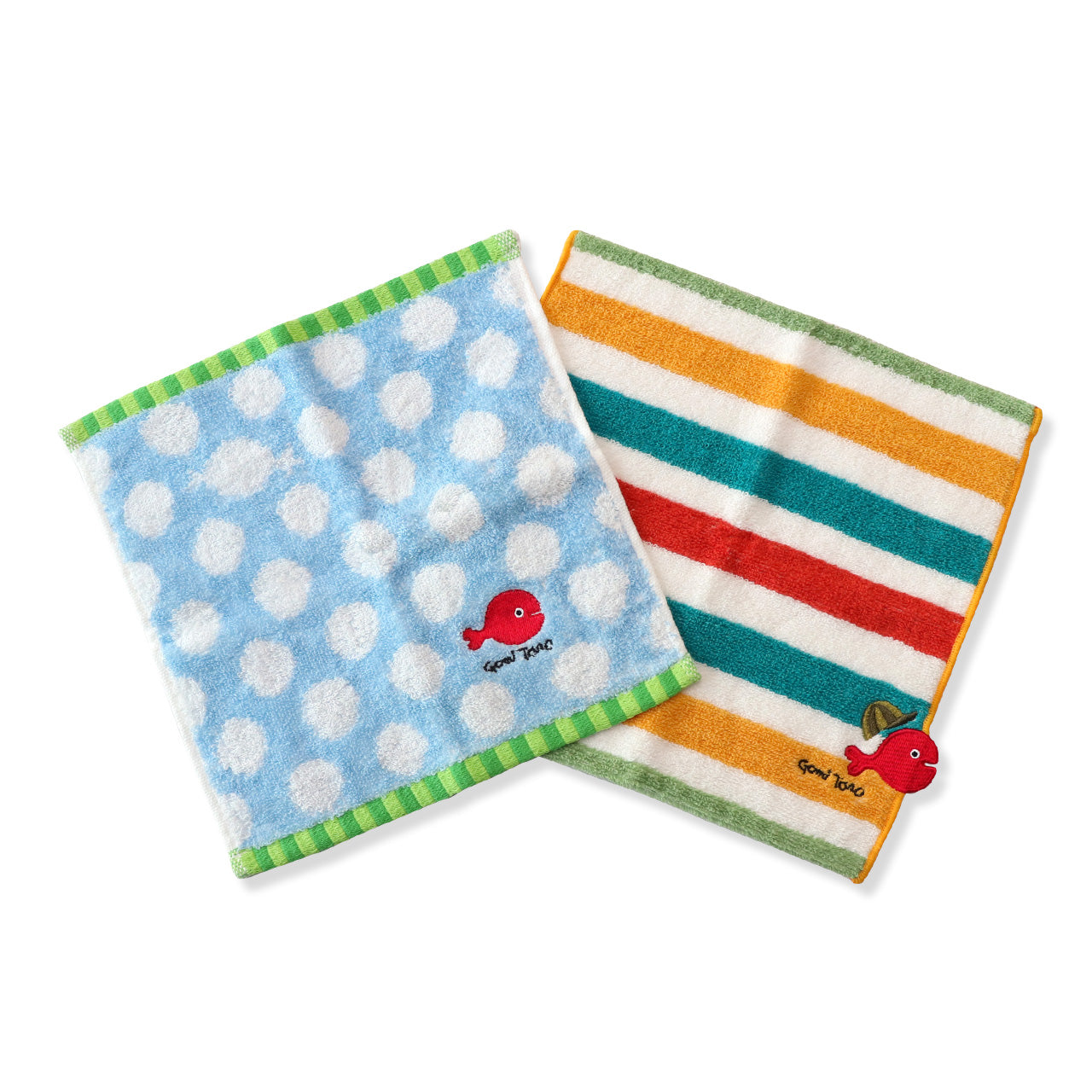 【絵本のタオル】きんぎょがにげた PT ボーダー