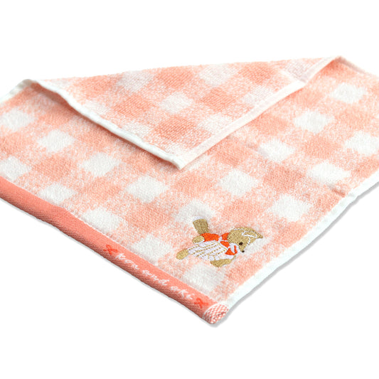 【絵本のタオル】刺繍 こんとあき PT さんぽ