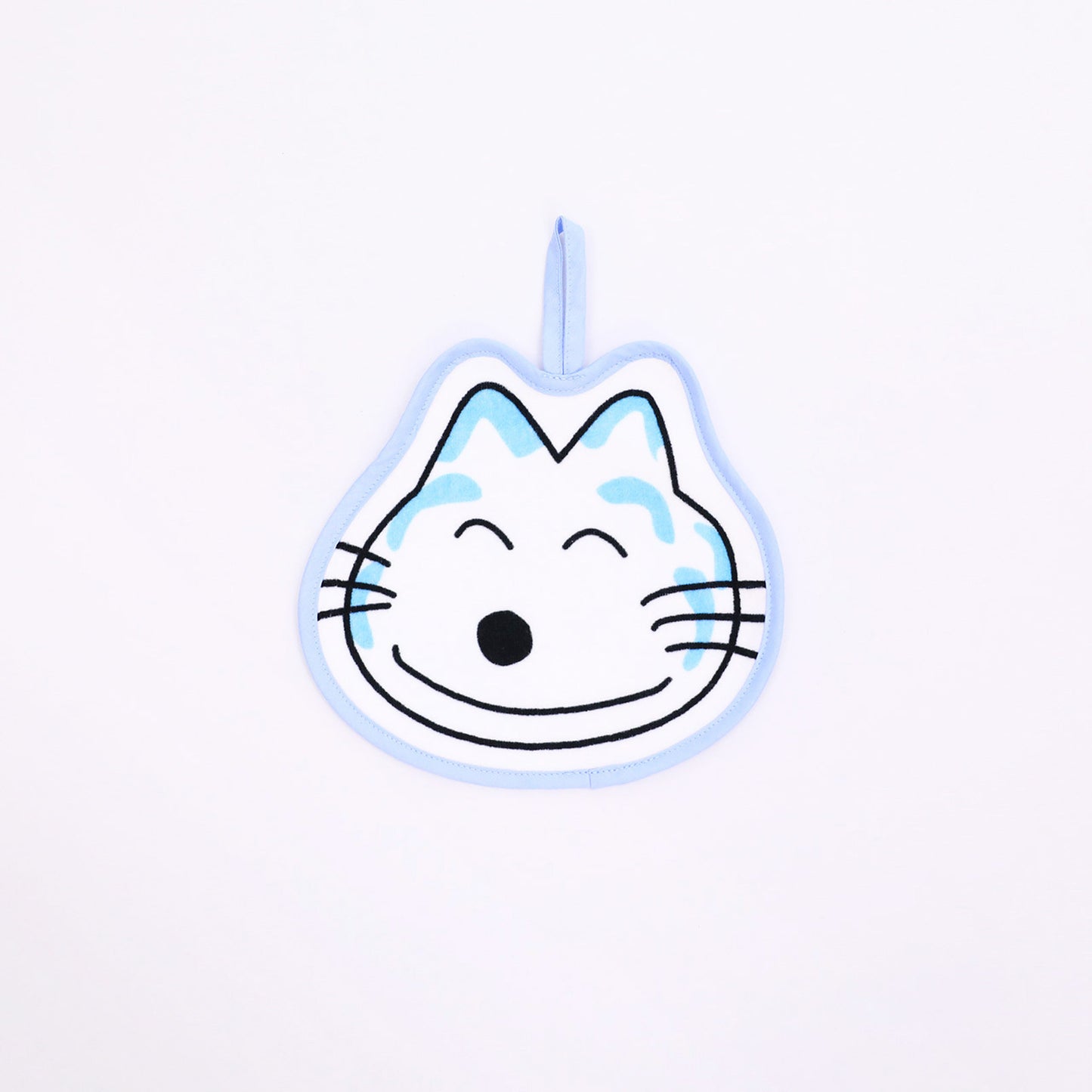 ループ付きタオル ニッコリ【11ぴきのねこ】