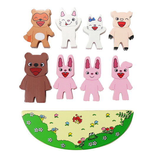 【絵本のつみき】プレイセット (ノンタン)