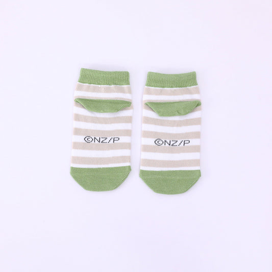 靴下 キッズ/ストライプ 【ねずみくんのチョッキ】【絵本のくつした】