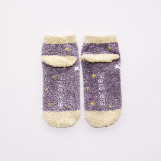 ルームソックス レディース/おばけのせかいへ【ねないこだれだ】【絵本のくつした】【もこもこ靴下】