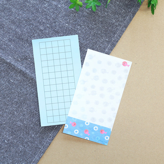 きんぎょがにげた 透かし一筆箋 輪っか