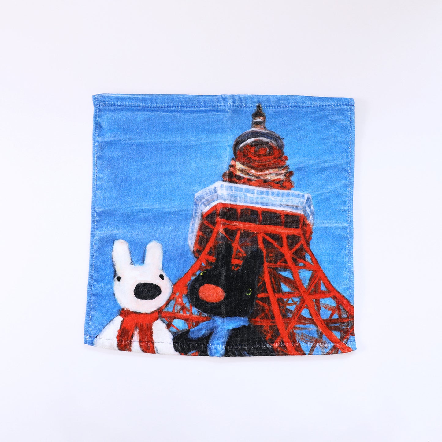 ウォッシュタオル 東京タワーより【リサとガスパール】