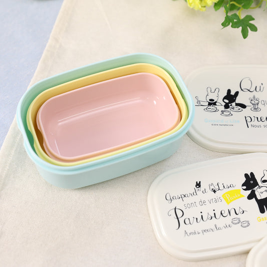 シール容器3Pセット【リサとガスパール】