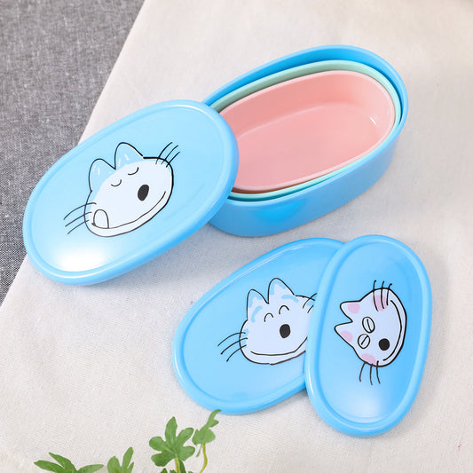 ランチボックス3個セット【11ぴきのねこ】