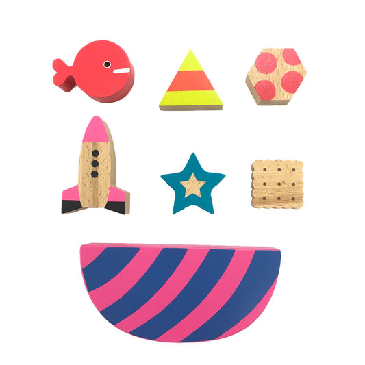 【絵本のつみき】ミニプレイセット (きんぎょがにげた)