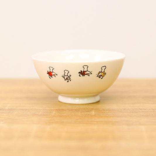 食器茶碗M【からすのパンやさん】