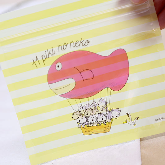 11ぴきのねこ ジップバッグ 気球