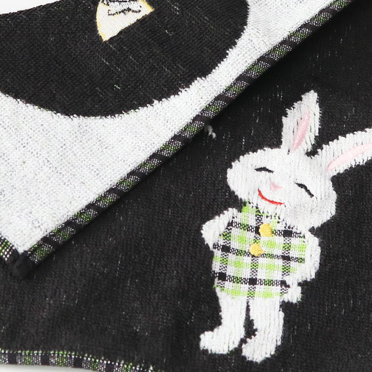 せなけいこ プチタオル めがねうさぎ ばぁ