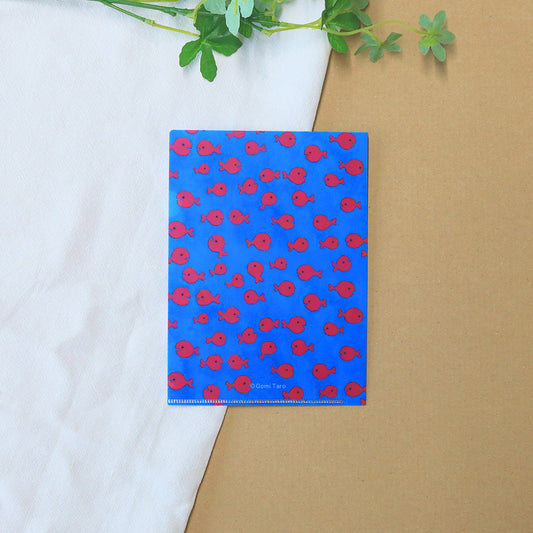 きんぎょがにげた A6ファイル ブルー