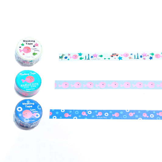 きんぎょがにげた マスキングテープ15W きんぎょ