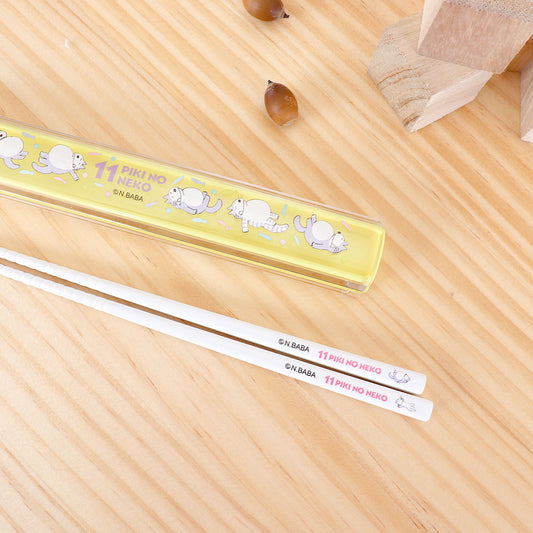 ケース付箸 まんぷく 【11ぴきのねこ】