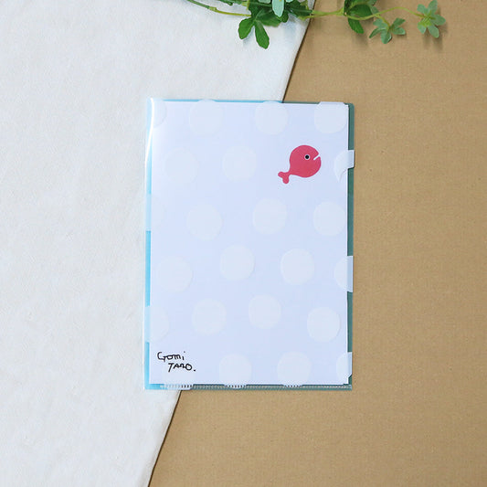 五味太郎 透明A5ファイル ドット