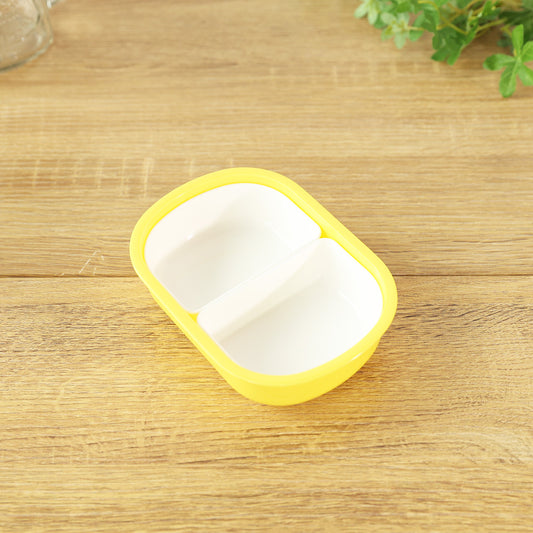 こぐまちゃんとしろくまちゃん ランチボックス なかよしランチタイム (イエロー)