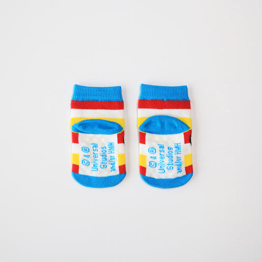 おさるのジョージ ベビーソックス ブルー