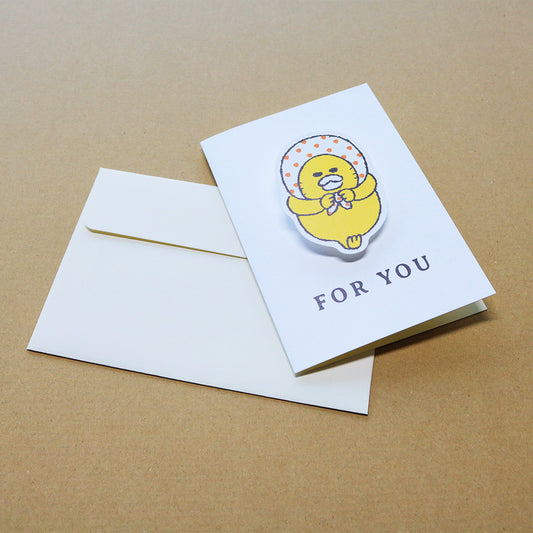 ノラネコぐんだん 多目的カード ほっかむり