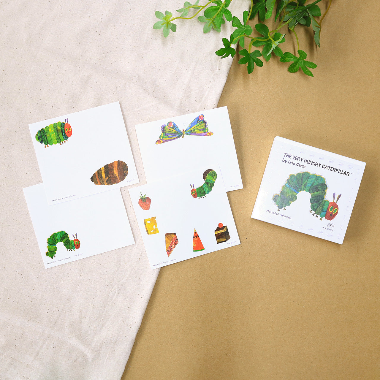 はらぺこあおむし ブロックメモ