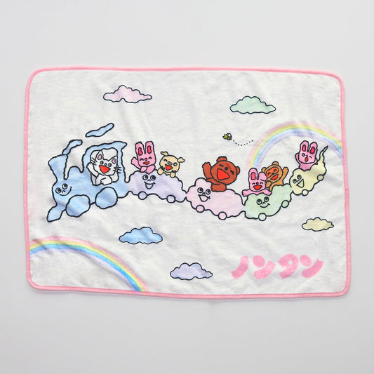 ブランケット きしゃ Sサイズ 【ノンタン】