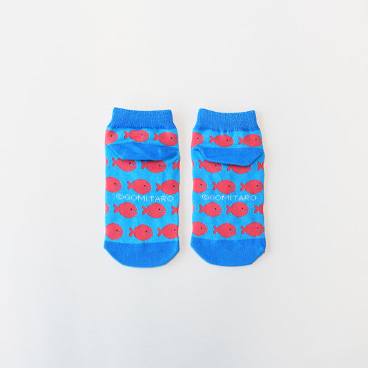 靴下 ジュニア/きんぎょ【きんぎょがにげた】【絵本のくつした】