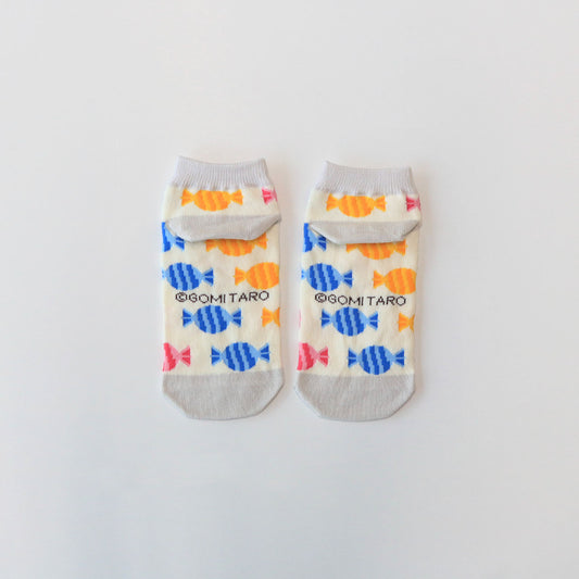 靴下 ジュニア/キャンディ【きんぎょがにげた】【絵本のくつした】