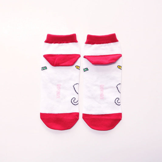 靴下 レディース/ぱっぱらぱなし【ノンタン】【絵本のくつした】