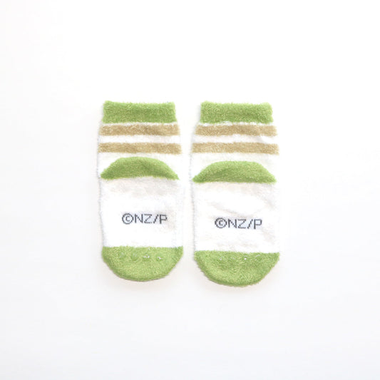 ルームソックス キッズ/ストライプ 【ねずみくんのチョッキ】【絵本のくつした】