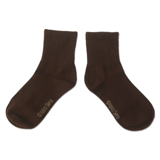 靴下 レディース/AWブラウン おばけとふくろう 【ねないこだれだ】【絵本のくつした】