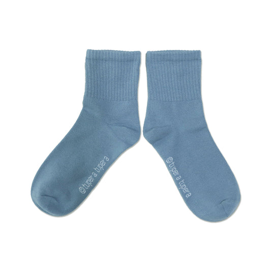 靴下 レディース/AWライトブルー パンダ 【パンダ銭湯】【絵本のくつした】