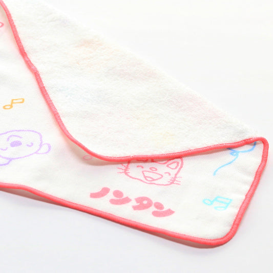 プチタオル カラフルガーゼ 【ノンタン】