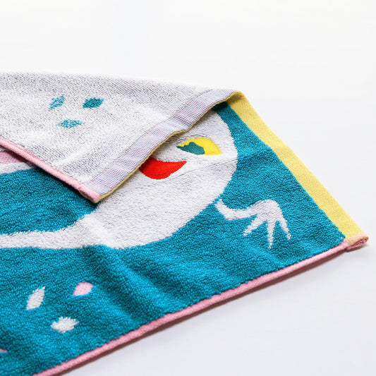 ウォッシュタオル めがねうさぎ 【せなけいこ】