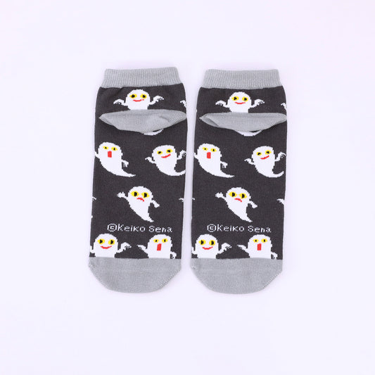 靴下 レディース/おばけいっぱい 【ねないこだれだ】【絵本のくつした】