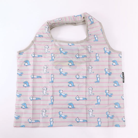 ショッピングバッグ ボーダー【11ぴきのねこ】