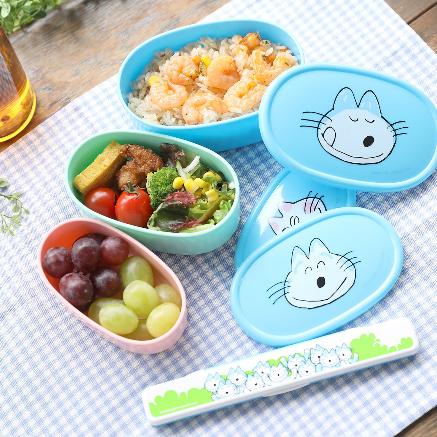 ランチボックス3個セット【11ぴきのねこ】