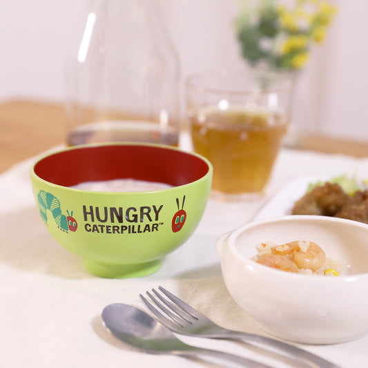 塗汁椀M(グリーン)【はらぺこあおむし】