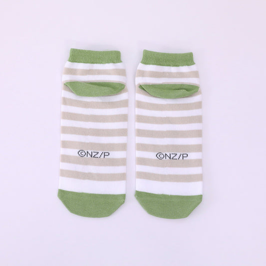 靴下 レディース/ストライプ 【ねずみくんのチョッキ】【絵本のくつした】